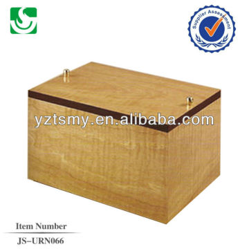 small solid wood urns JS-URN066